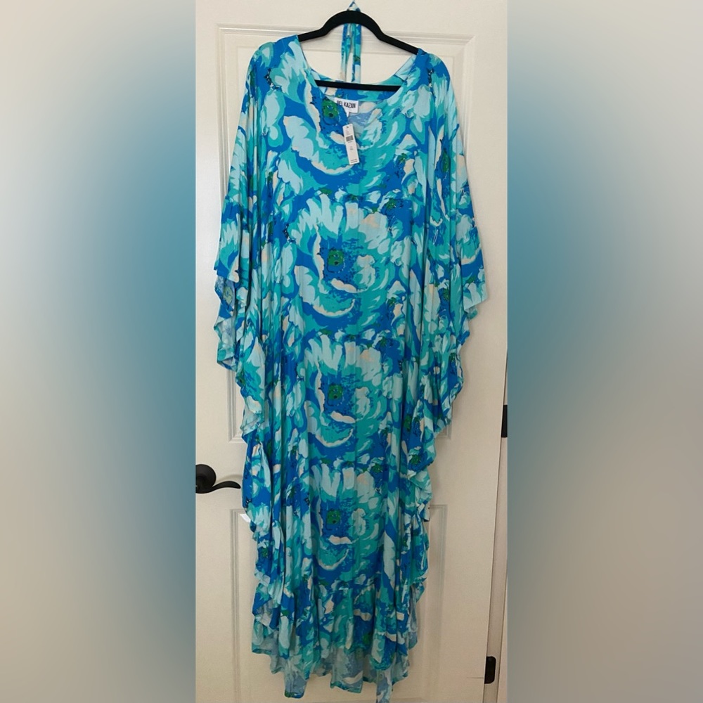 Bel Kazan floral caftan.